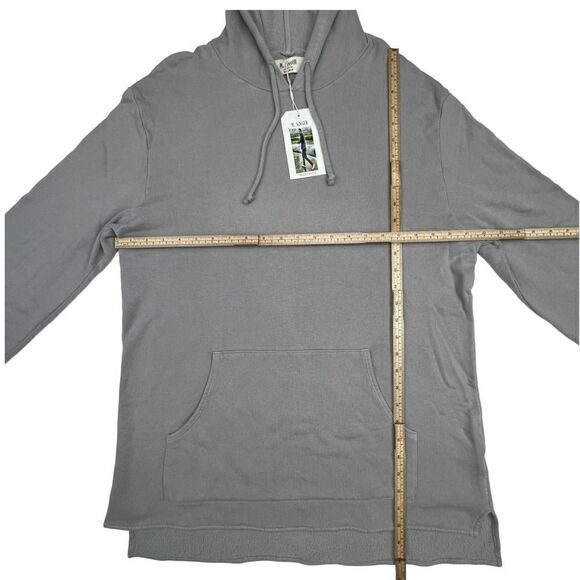 New M. Singer Men US XL Chrome Hoody Casual Relaxed Pullover Sweatshirt  - Picture 5 of 10